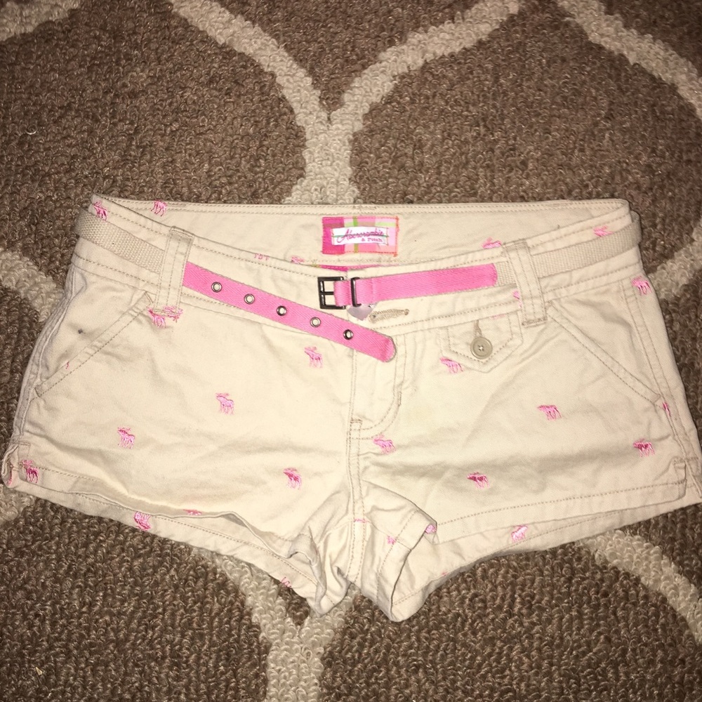 Abercrombie & Fitch khaki shorts size 2